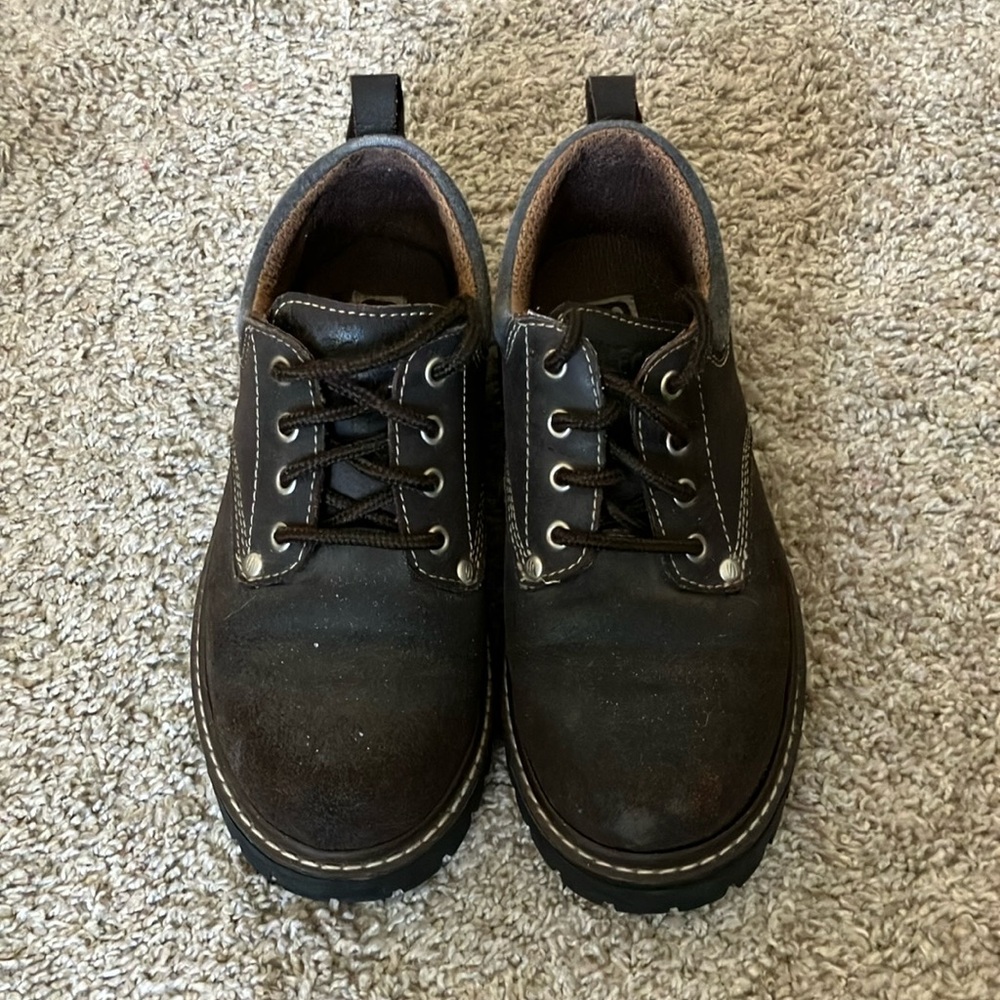 Skechers Brown leather shoes